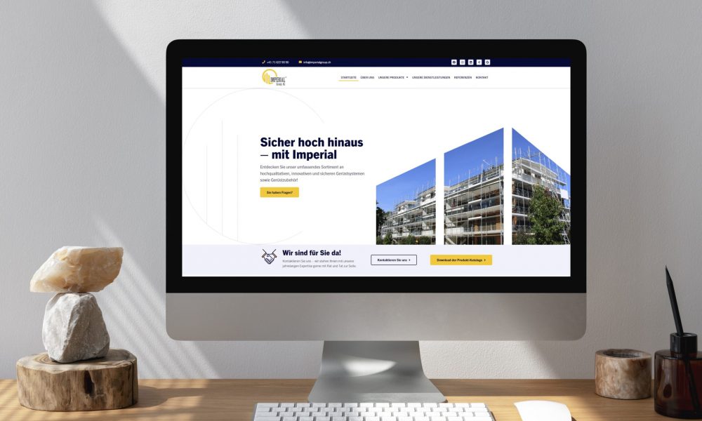 Our Success Story Website Development For Imperial Group AG
