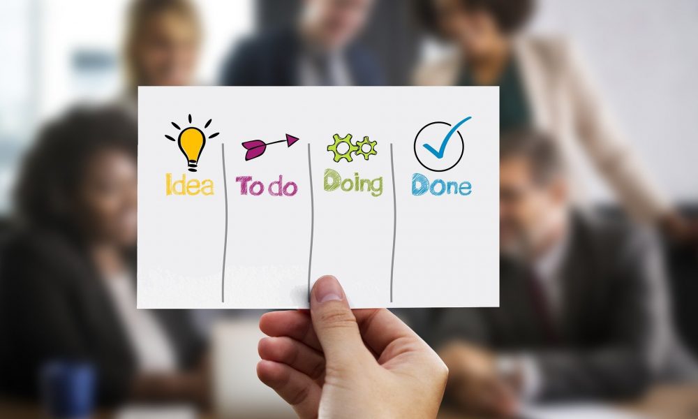 Project implementation with SCRUM